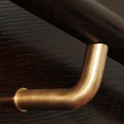 HB590 Plain Solid Bronze Stair Rail Bracket | Handrails gallery detail image