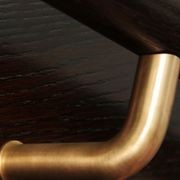HB590 Plain Solid Bronze Stair Rail Bracket for Handrails gallery detail image