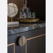 Joseph Giles Hammered Half Moon Pull Handle gallery detail image