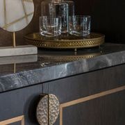 Joseph Giles Hammered Half Moon Pull Handle gallery detail image
