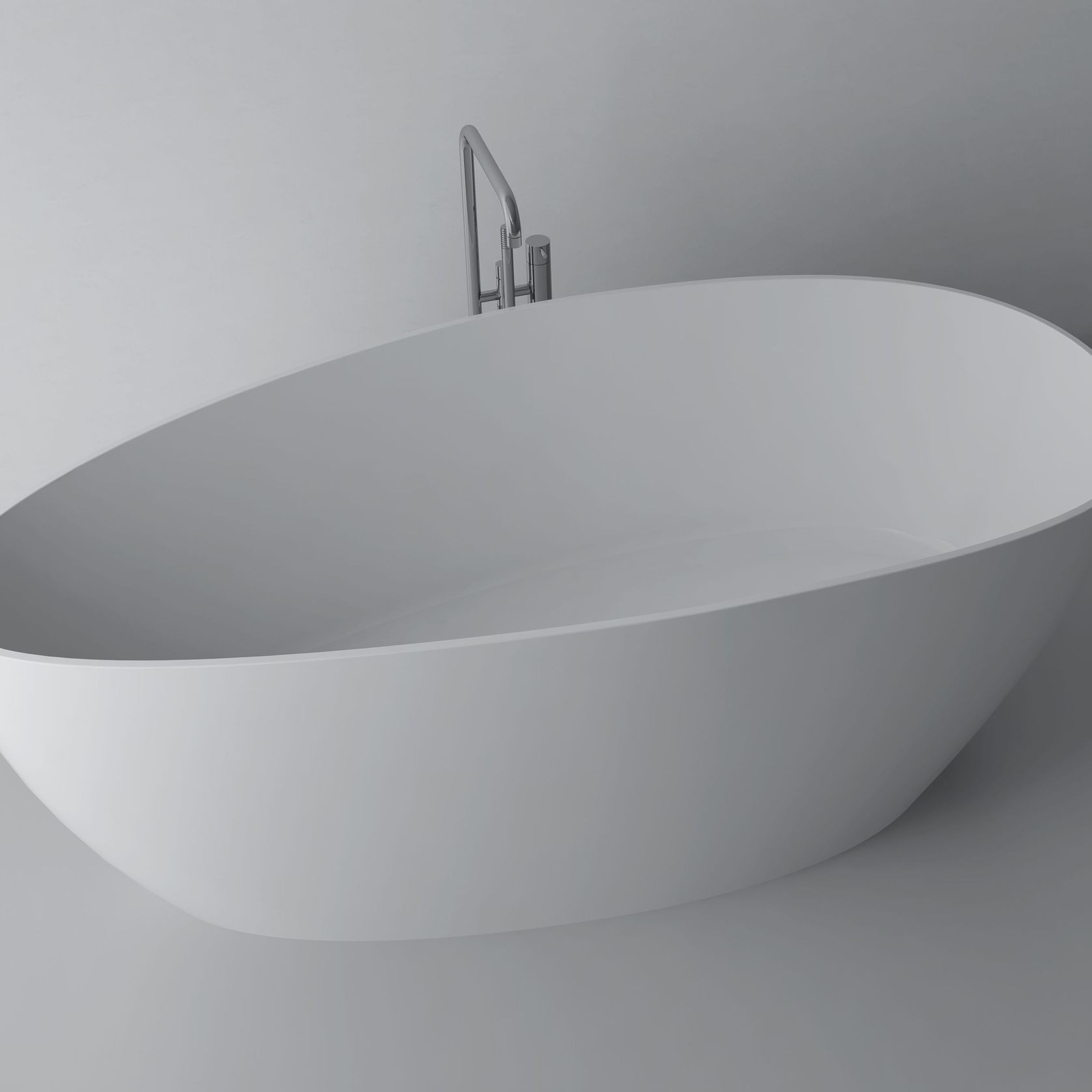 Harper 1700 Freestanding Oval Bath gallery detail image