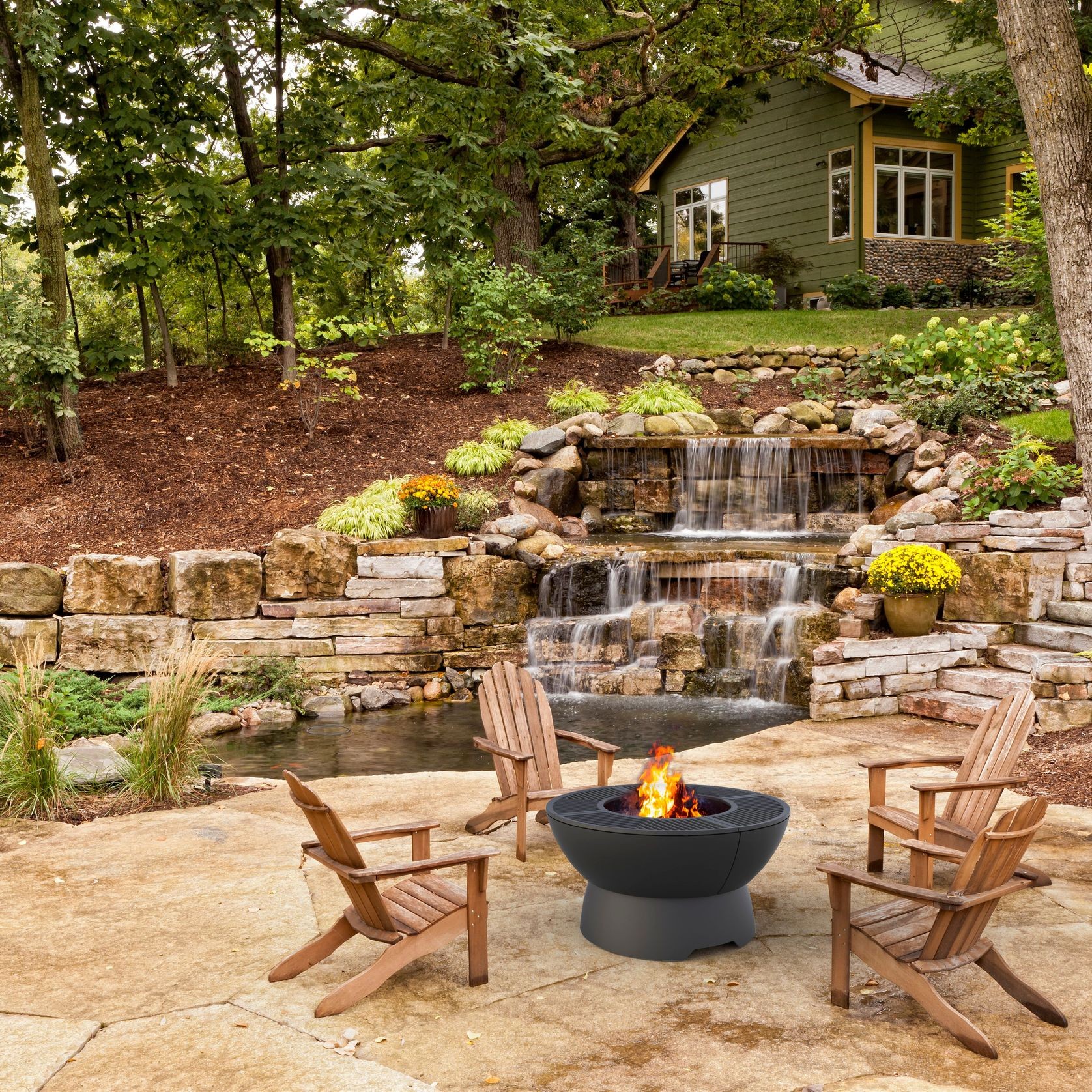 Hearthstone Fire Pit & Cooking Grill gallery detail image