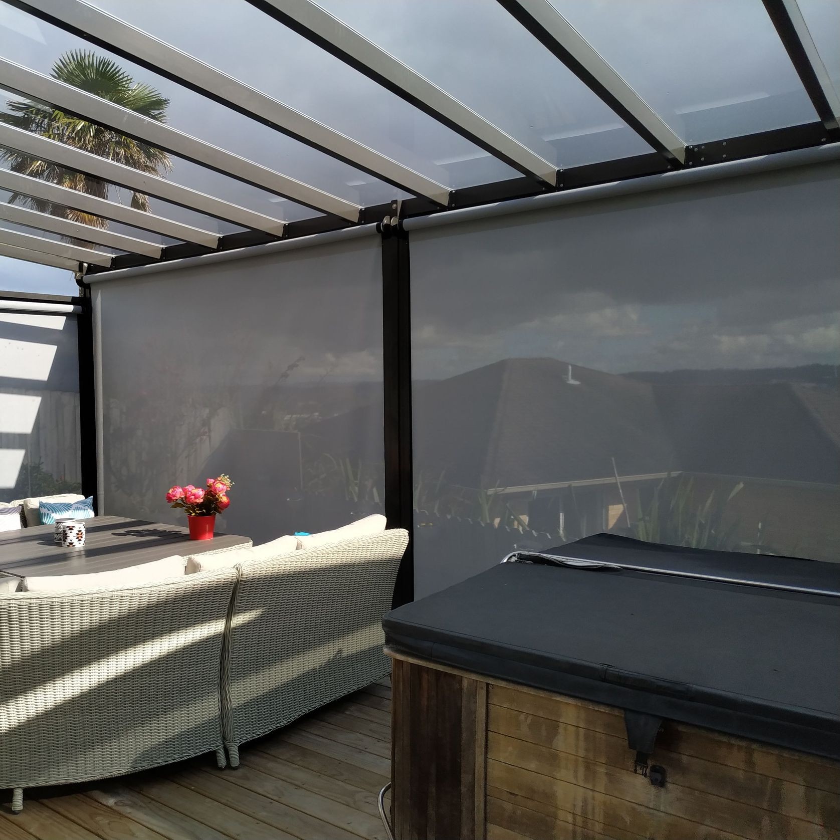 Ziptrak® Outdoor Blind ArchiPro NZ