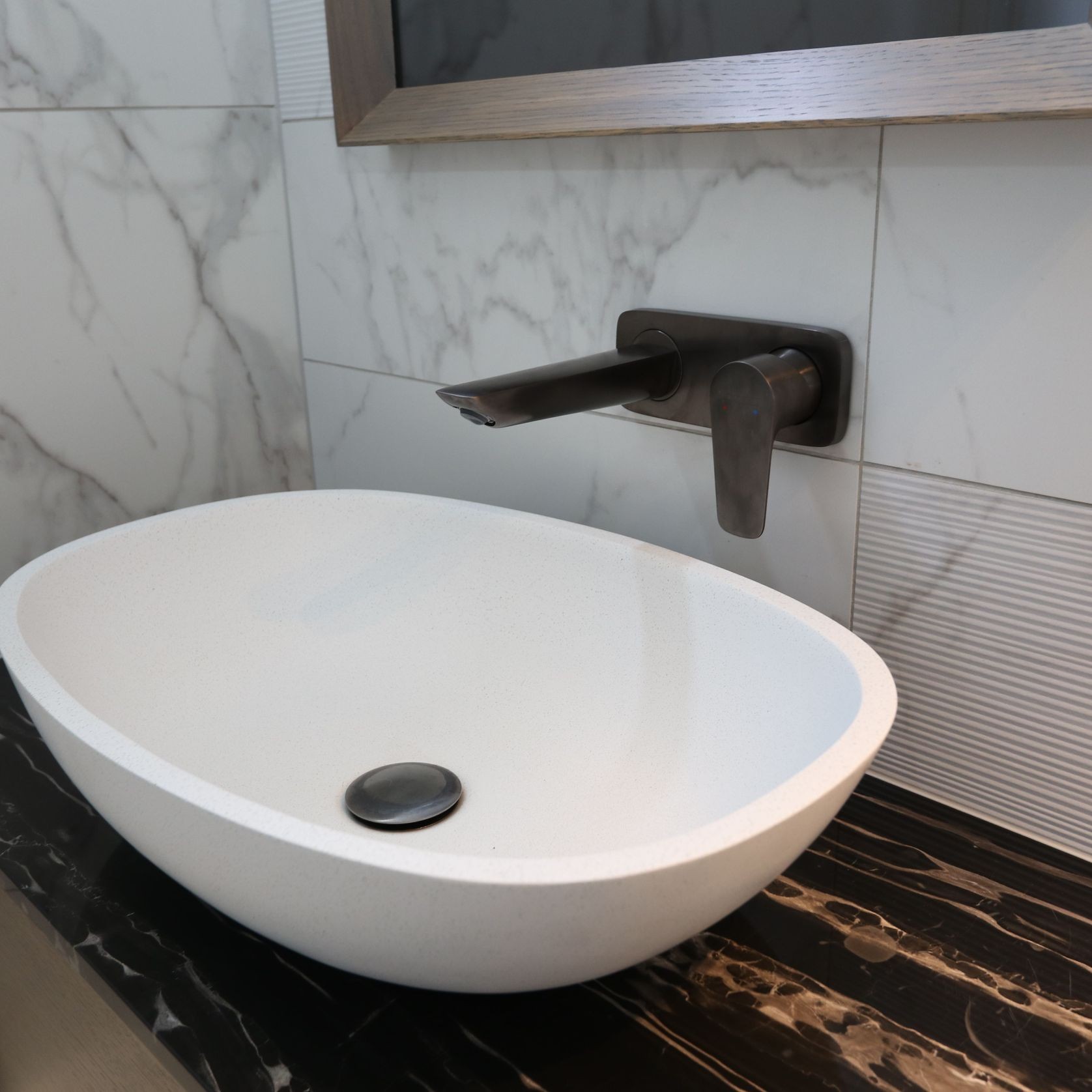 Hansgrohe Talis E Wall Basin Mixer gallery detail image