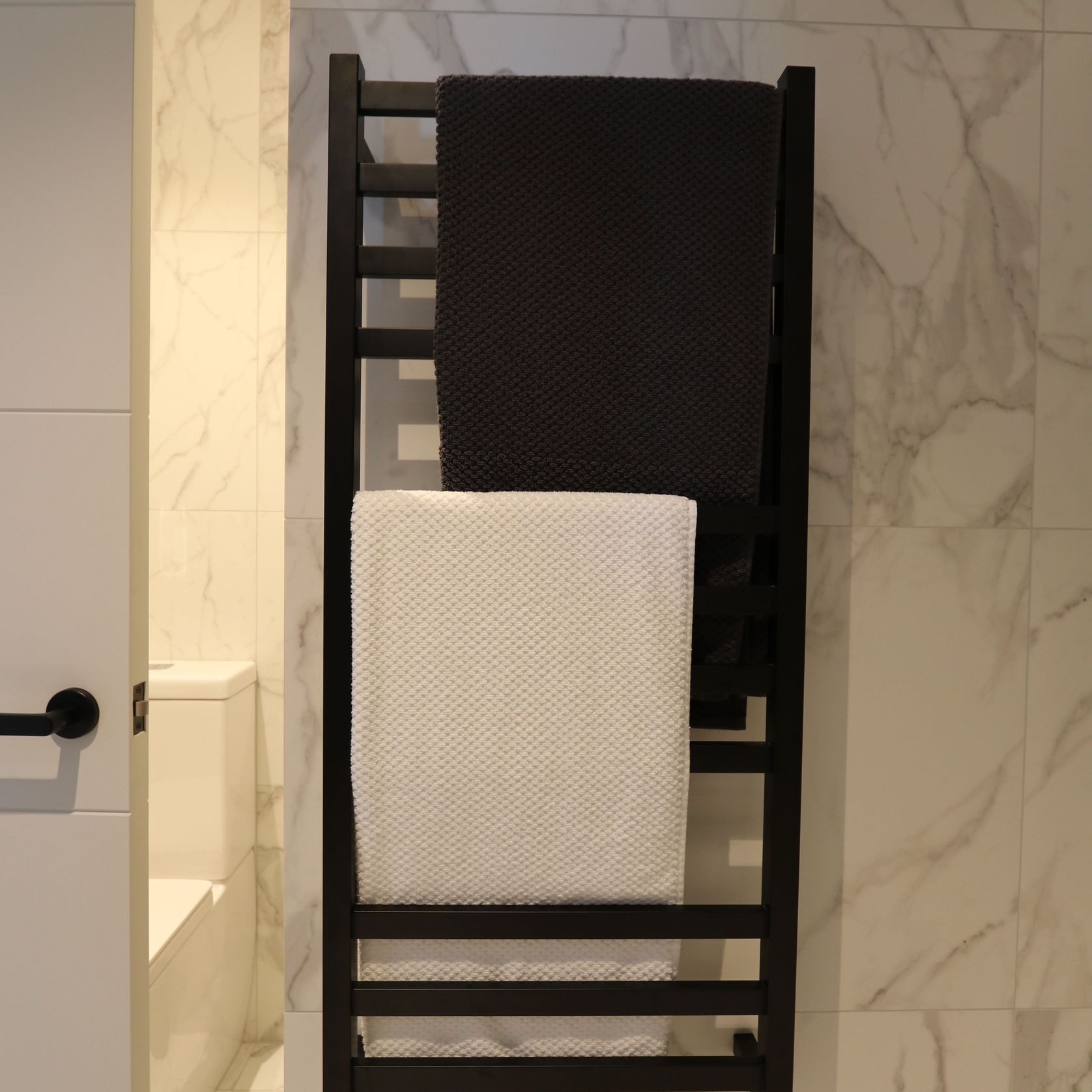 Code 12-Volt Square Heated Towel Ladder gallery detail image