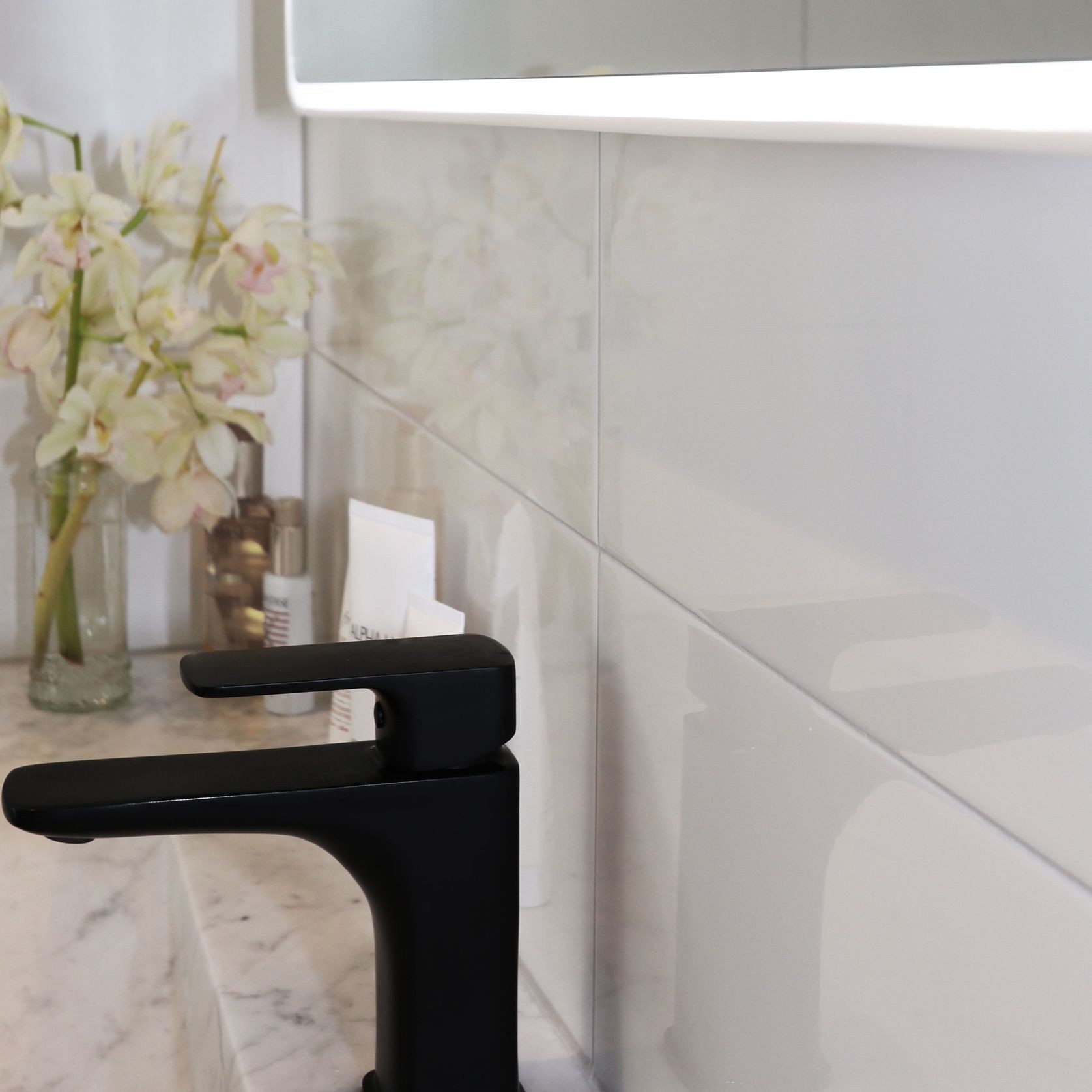 Elite Neo Led White Framed Mirrors gallery detail image