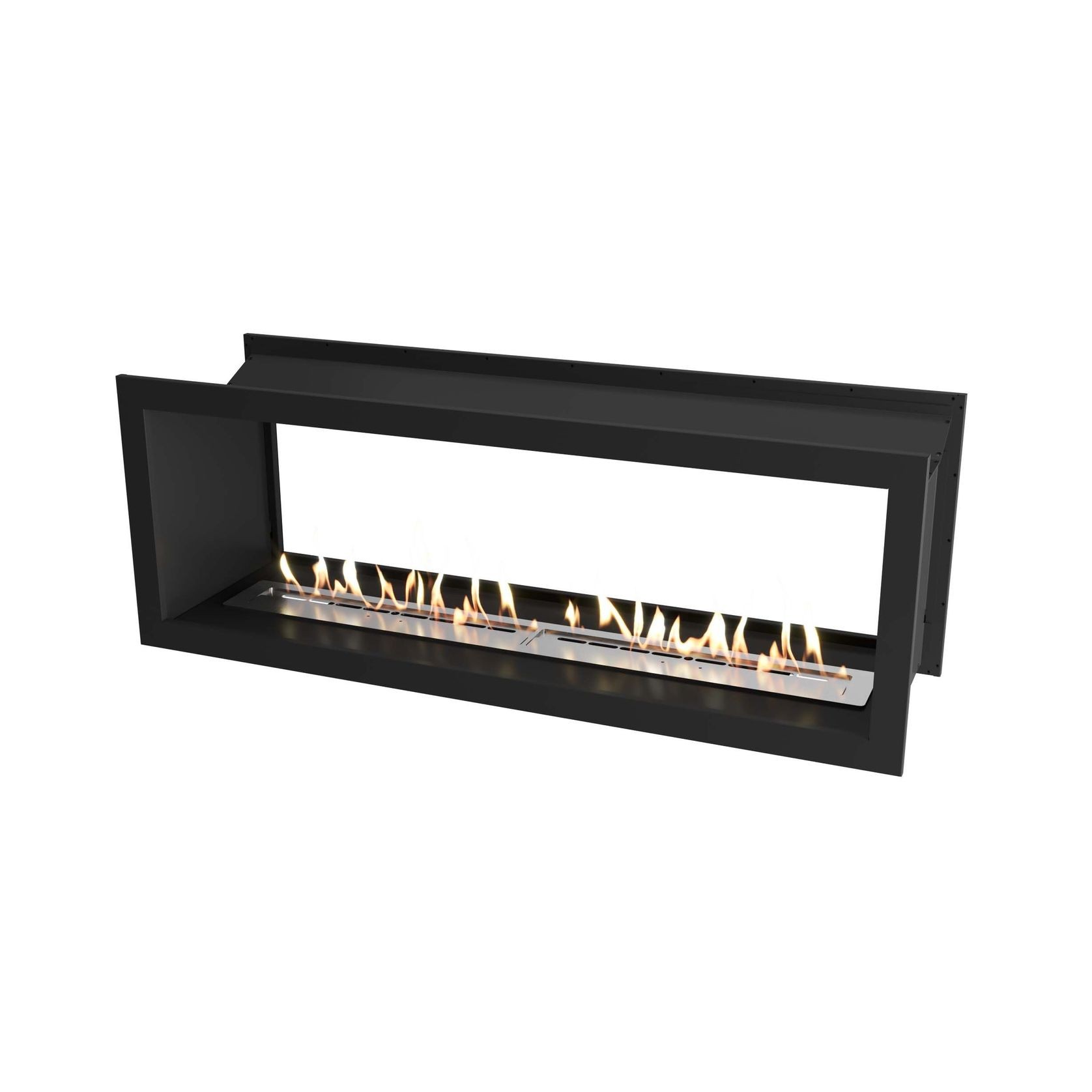Icon Fires Double Sided Slimline 1650 Biofuel Fireplace gallery detail image