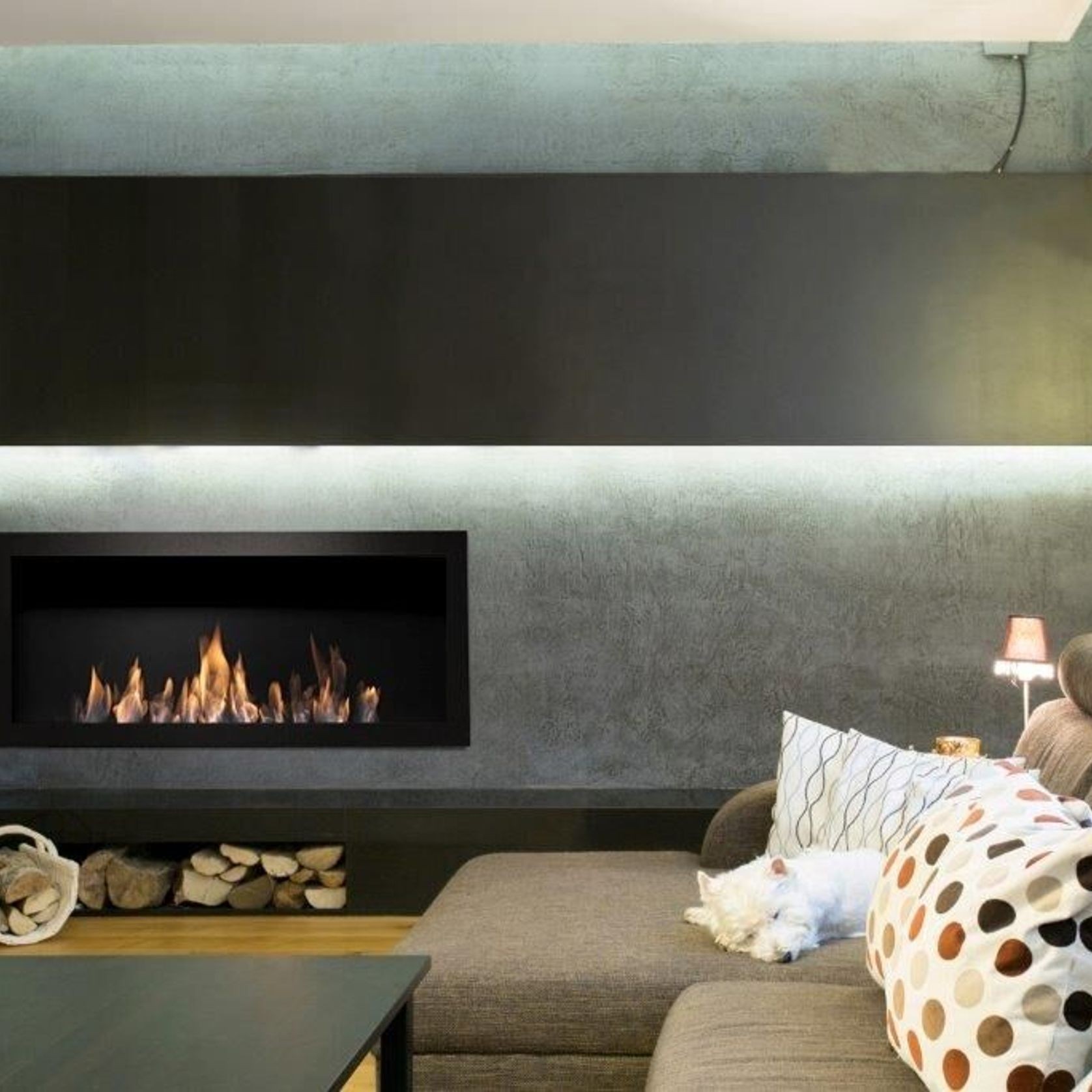 Icon Fires Slimline 1350 Biofuel Fireplace gallery detail image