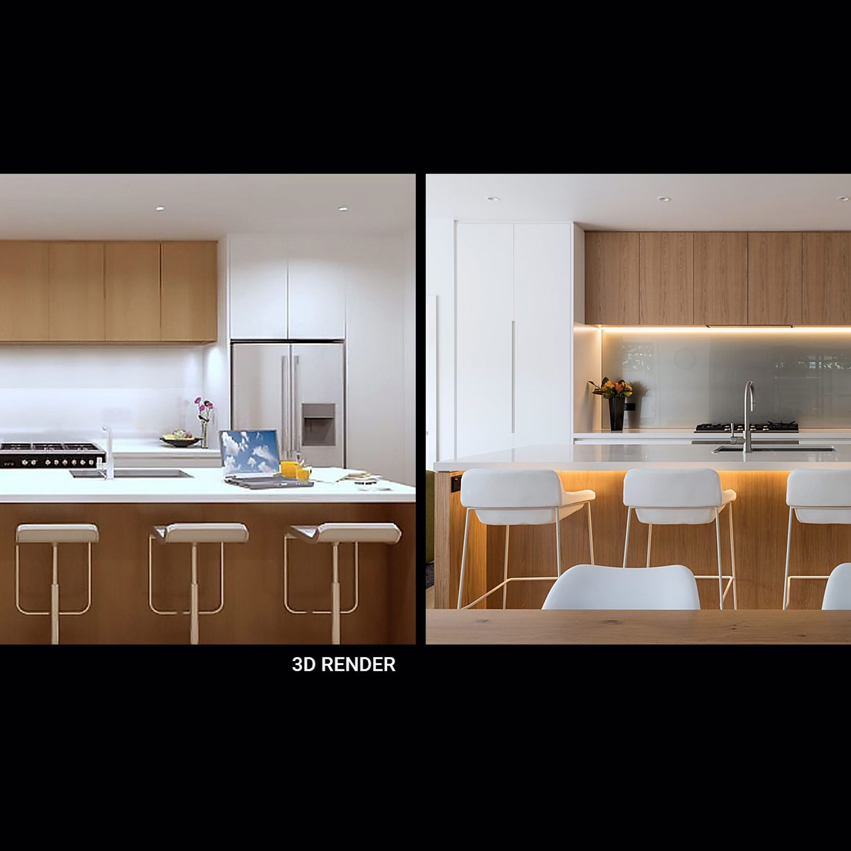 Kitchen render design service gallery detail image