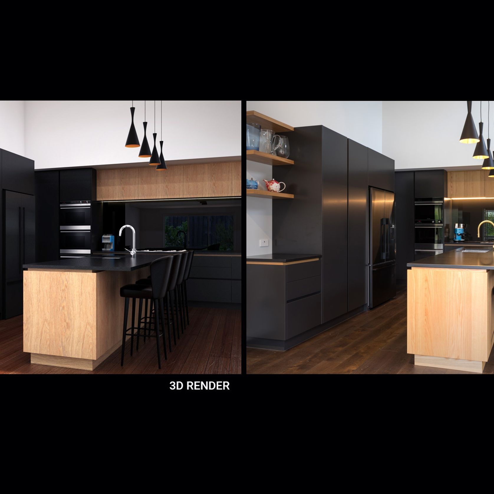 Kitchen render design service gallery detail image