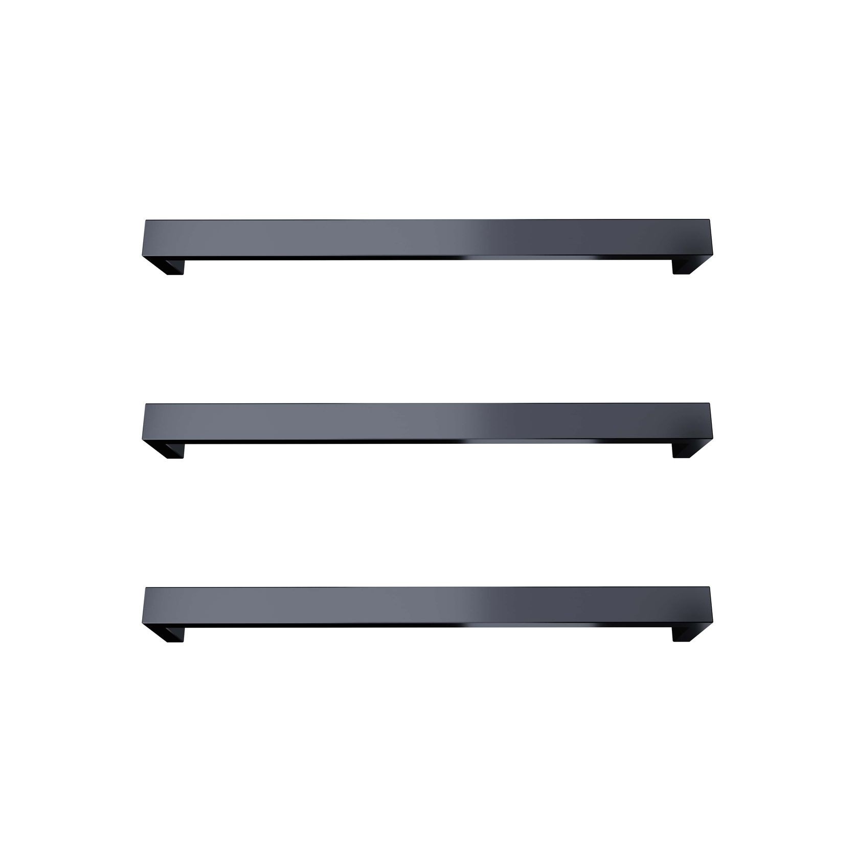 Largo Square Heated Towel Rail - 832mm gallery detail image