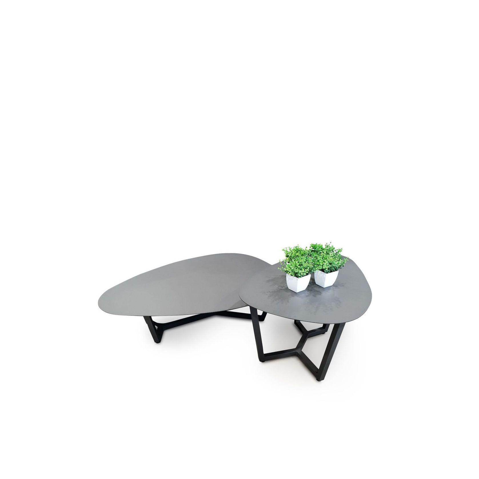 Leaf Outdoor Aluminium Coffee Table 120x90x30H  gallery detail image