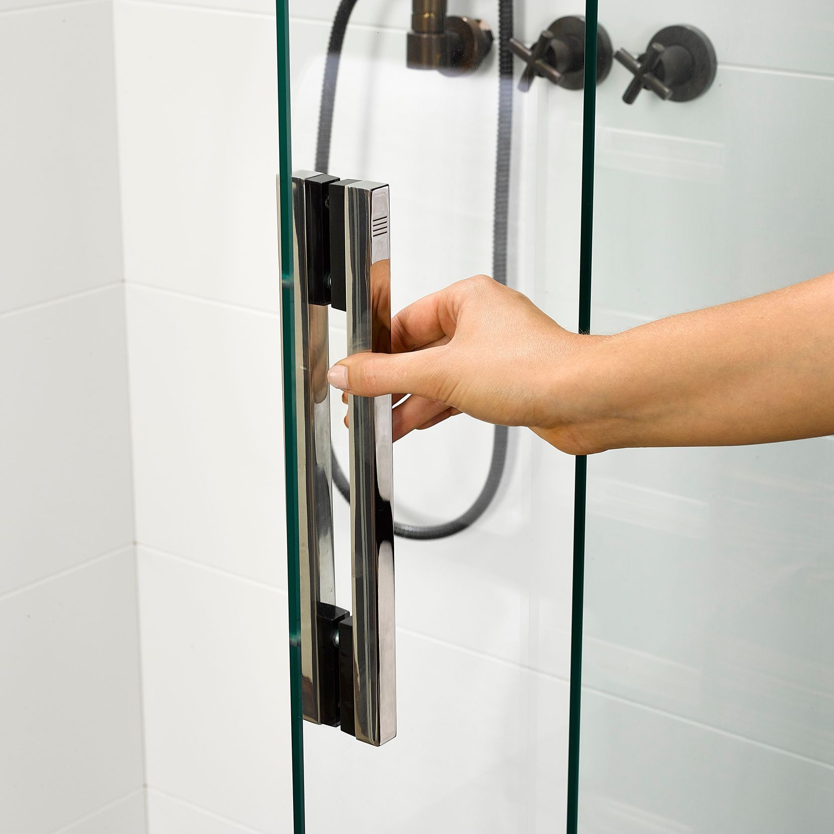 Linea Quattro Tiled 3 Wall Sliding Shower gallery detail image