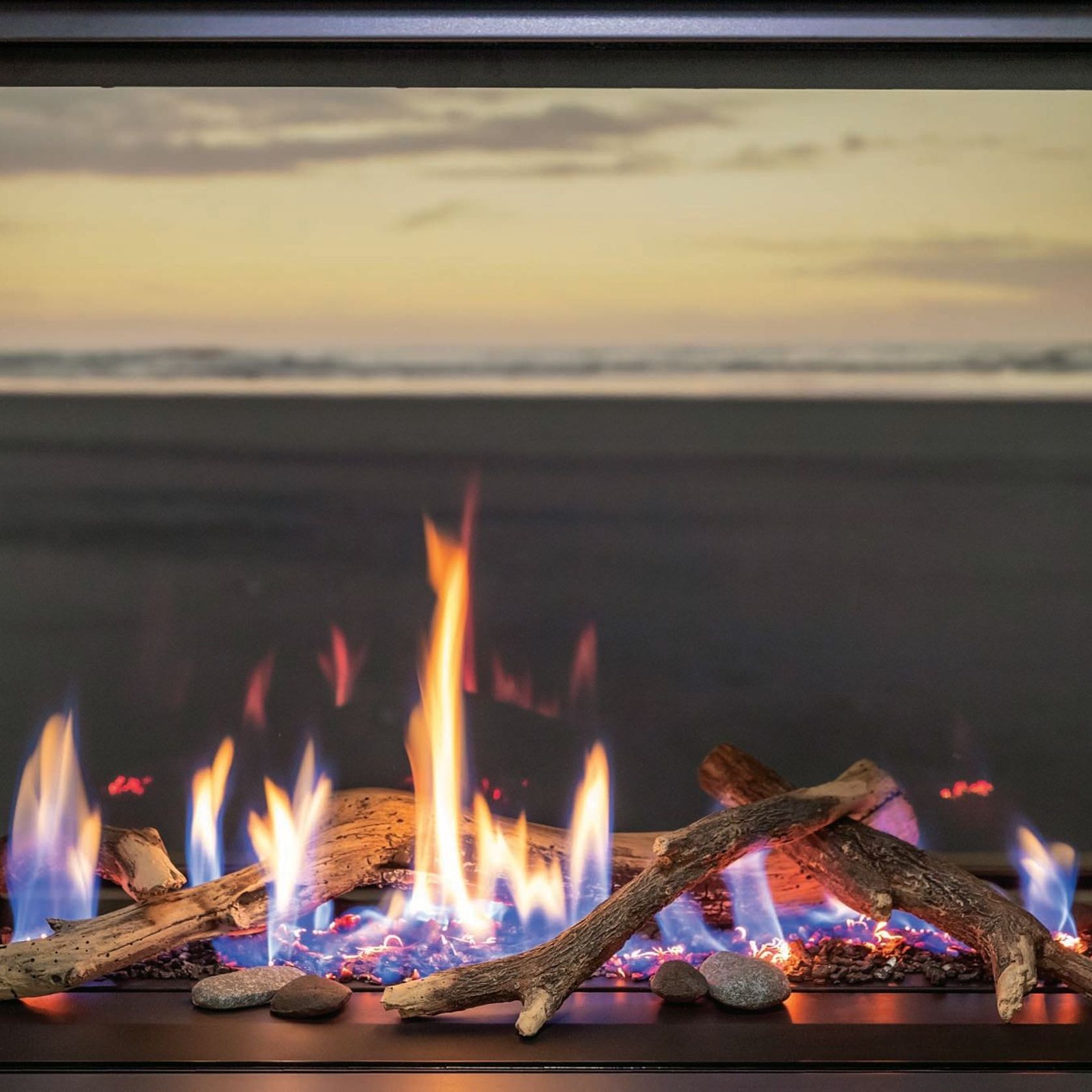 Rinnai Linear 800 Gas Fireplace gallery detail image