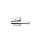 Lockwood 1420 Square Series Brass Door Handles gallery detail image