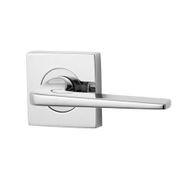 Lockwood 1420 Square Series Brass Door Handles gallery detail image