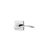 Lockwood 1420 Square Series Brass Door Handles gallery detail image