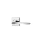 Lockwood 1420 Square Series Brass Door Handles gallery detail image