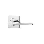 Lockwood 1420 Square Series Brass Door Handles gallery detail image