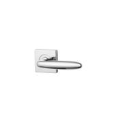 Lockwood 1420 Square Series Brass Door Handles gallery detail image