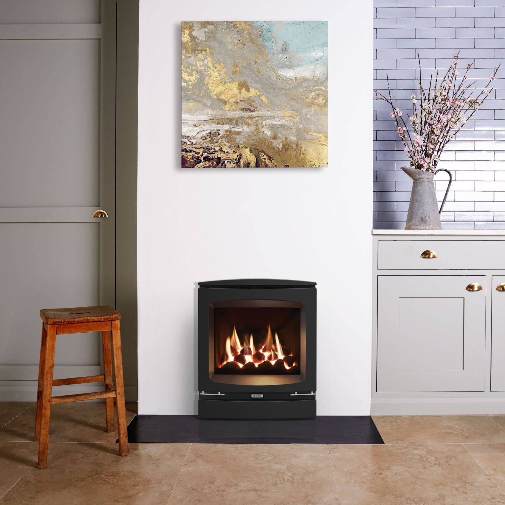 Gazco Logic HE Inset Gas Fireplace gallery detail image