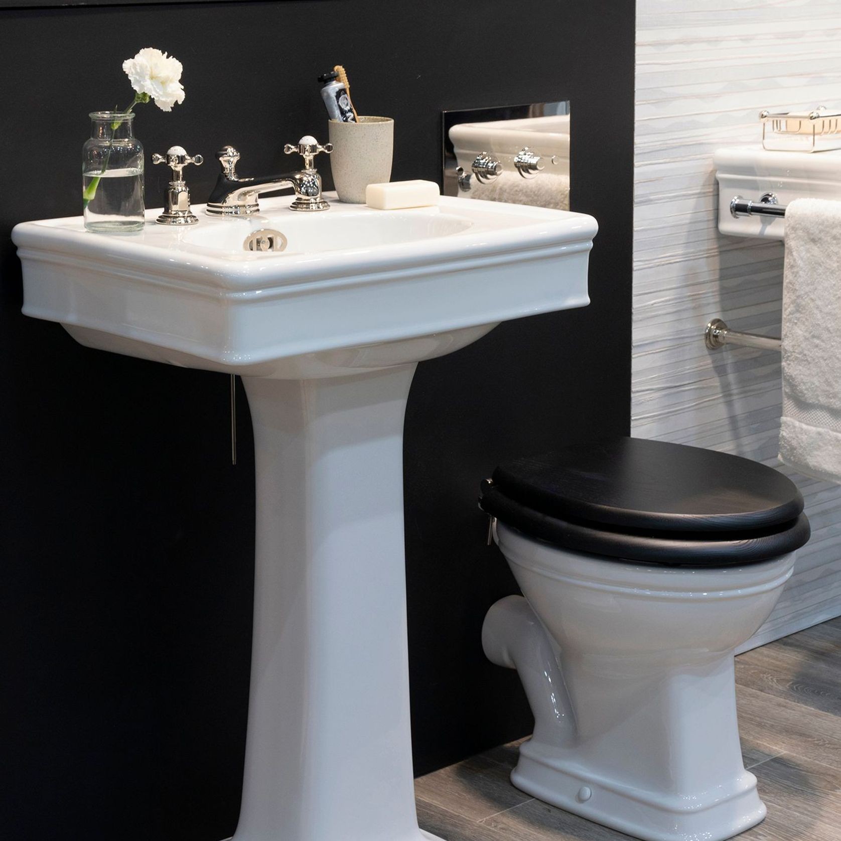 Lonsdale 550mm and 650mm Basin on Basin Stand gallery detail image