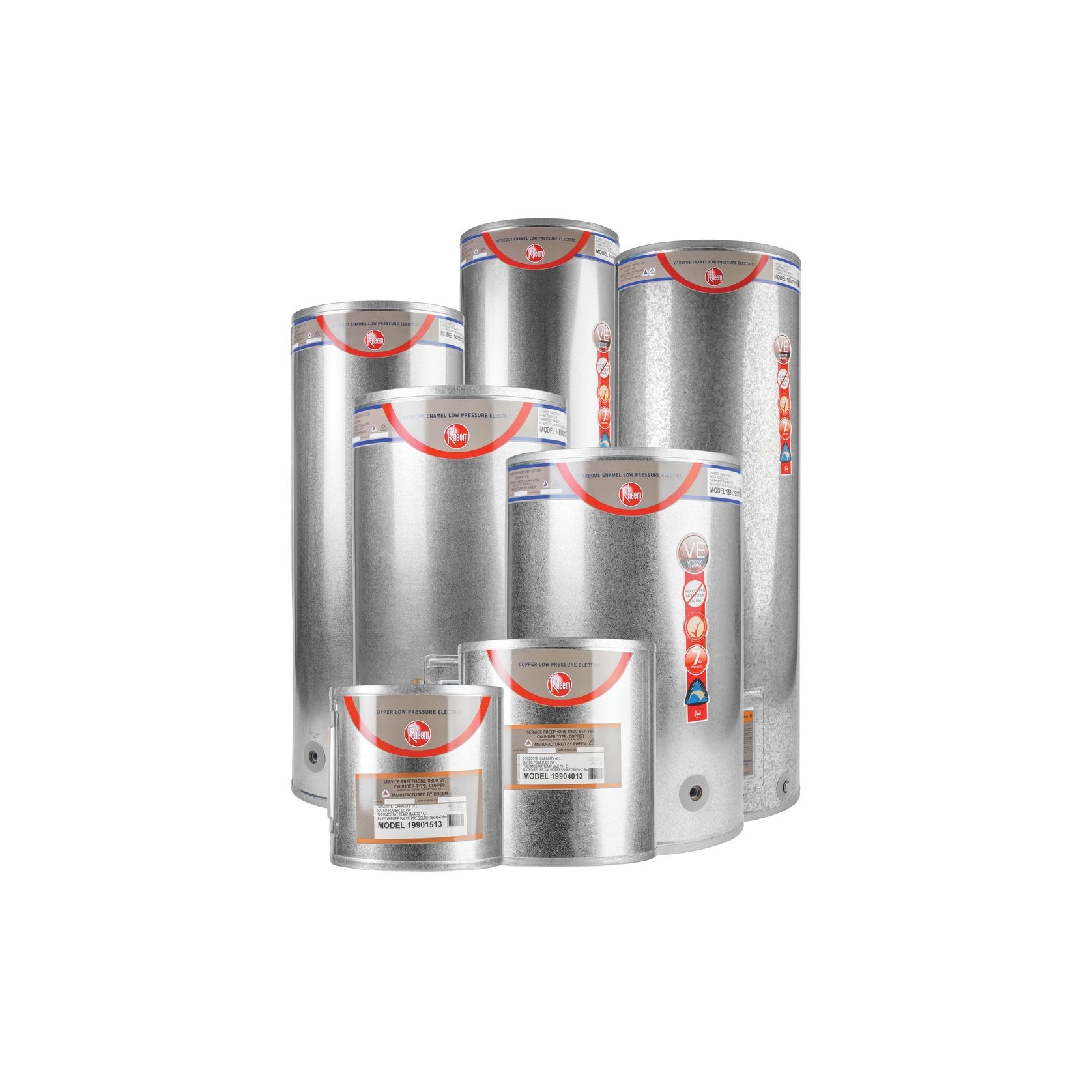Low Pressure Copper Electric Hot Water Cylinders gallery detail image