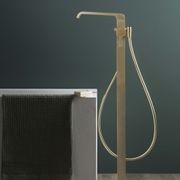 Luxe Floor Mount Bath Filler With Handshower gallery detail image