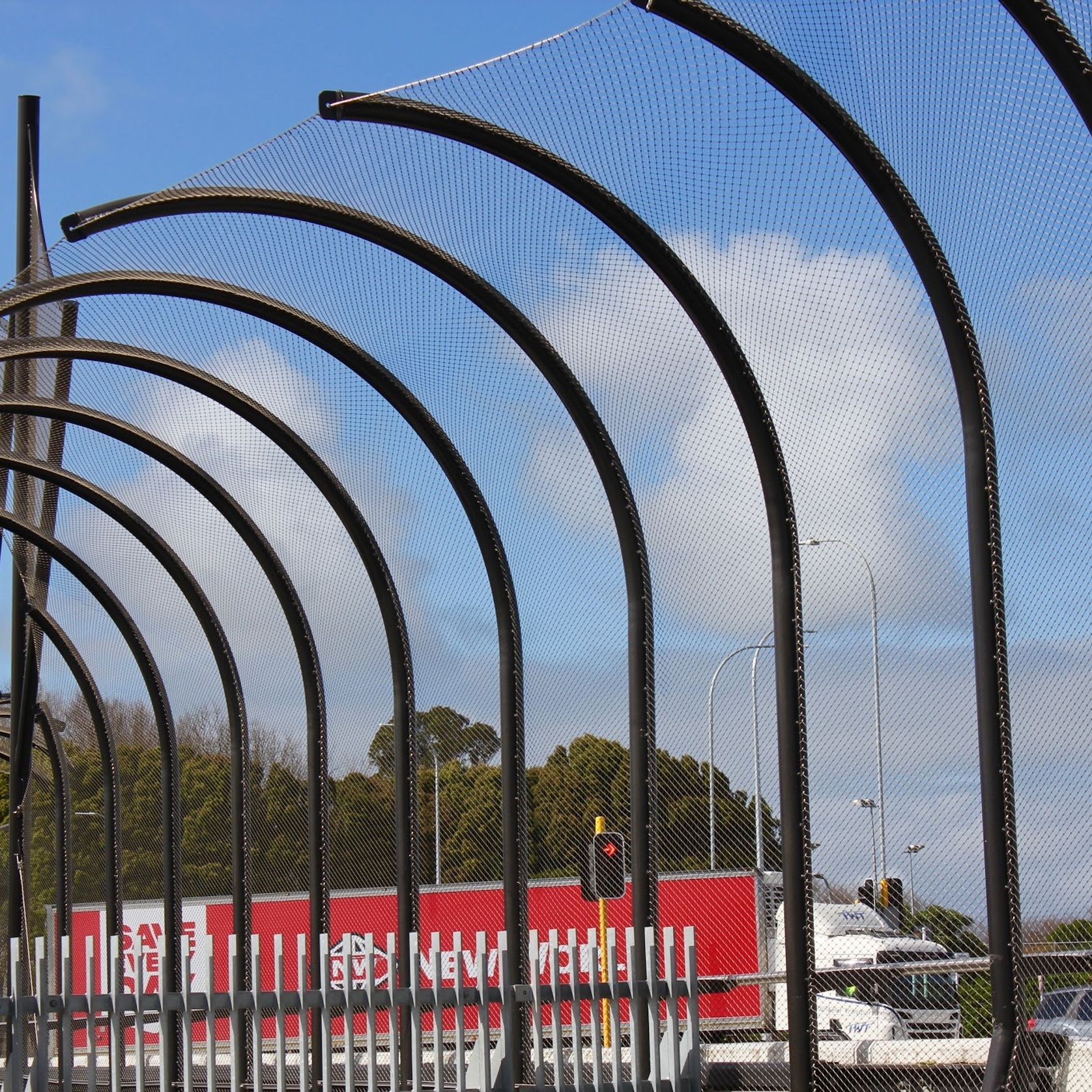 Anti-Throw | Safety Netting Enclosure  gallery detail image