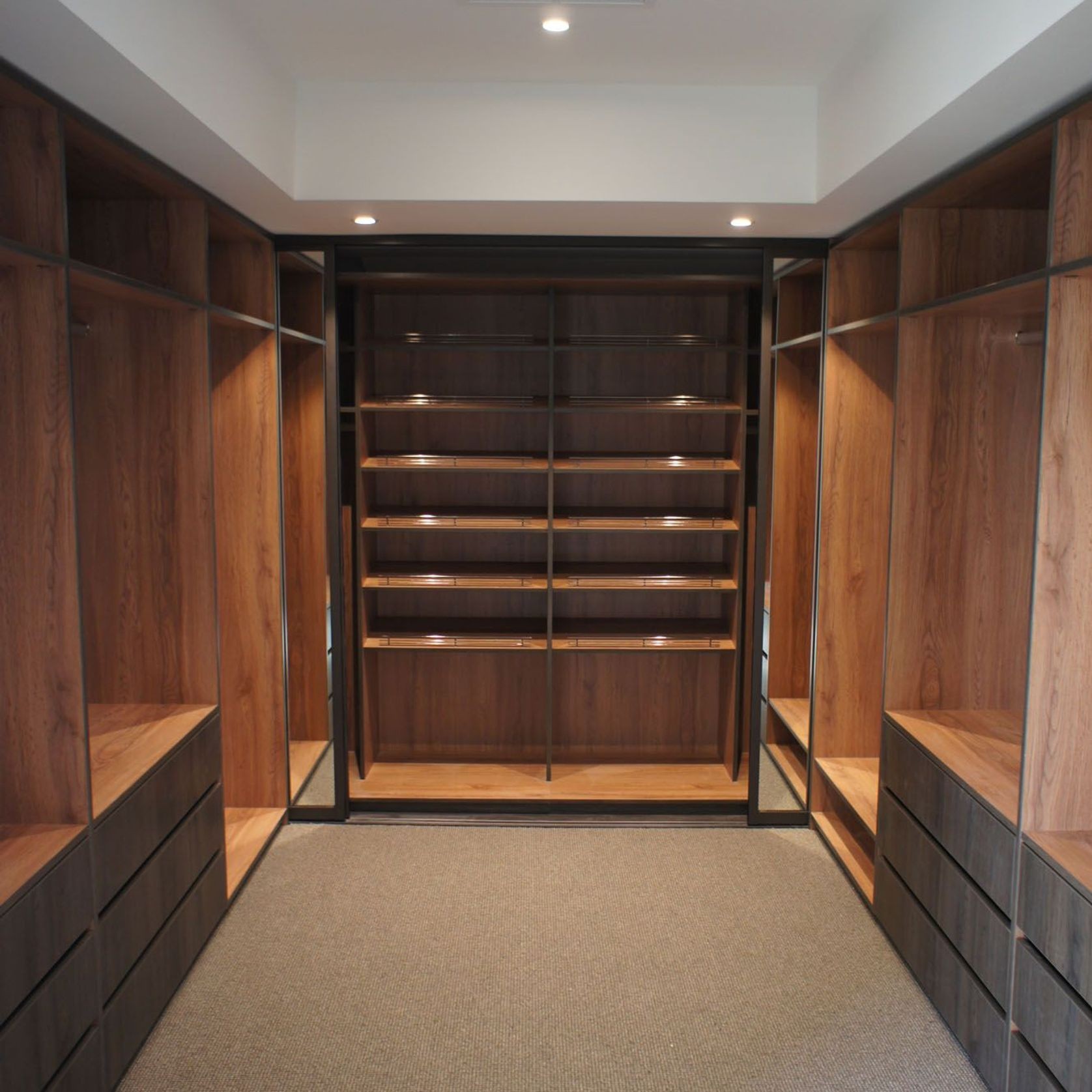 Metro Dual Colour Melamine Wardrobe gallery detail image