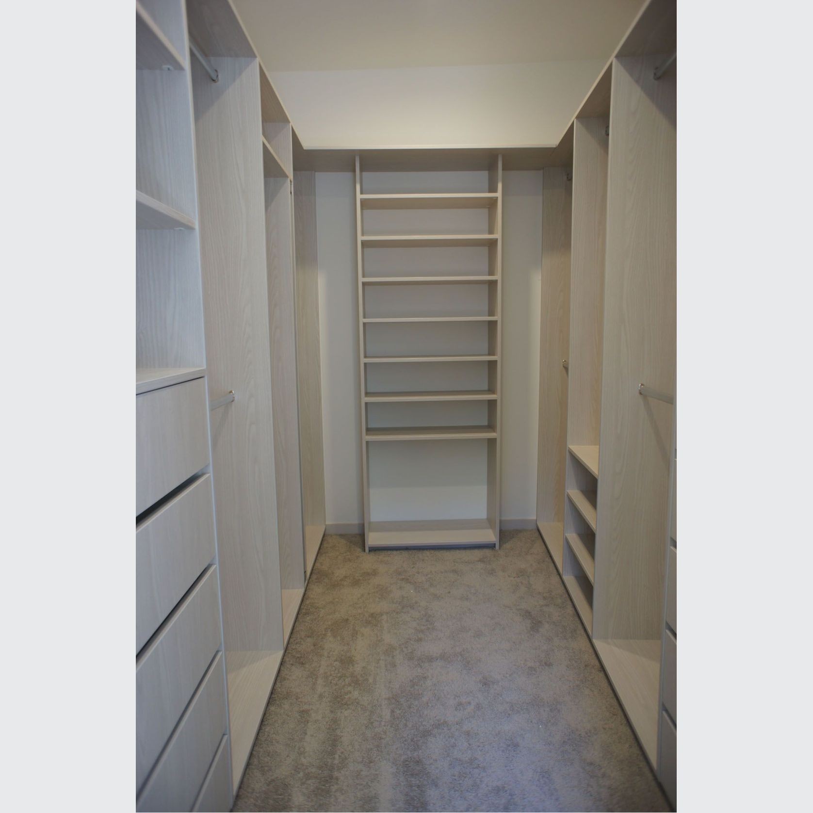 METRO range - Wardrobe in "Washed Oak" woodgrain gallery detail image