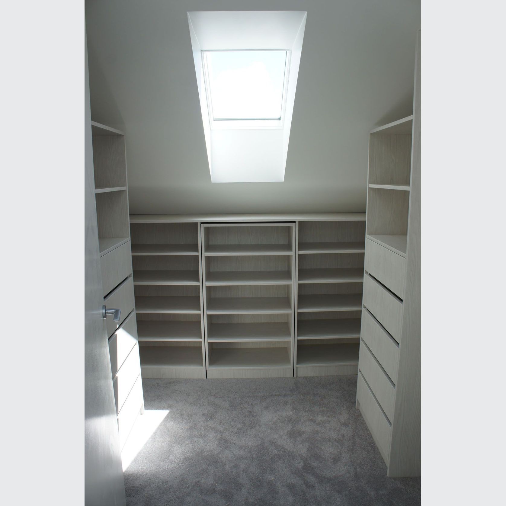 METRO range - Wardrobe in "Washed Oak" woodgrain gallery detail image