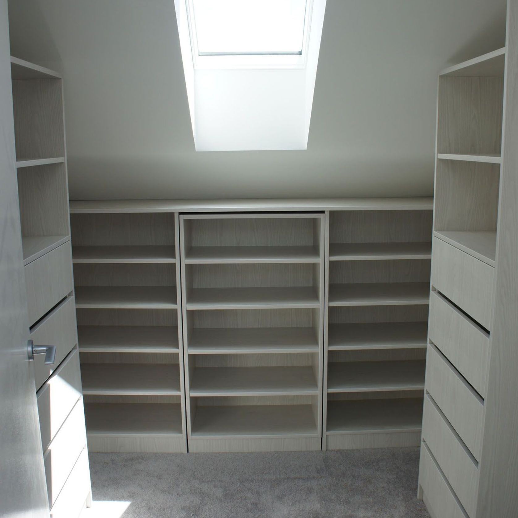 Metro Washed Oak Melamine Wardrobe gallery detail image