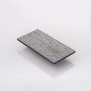 Joseph Giles Molten Texture Rectangular Solid Bronze Door Pull gallery detail image