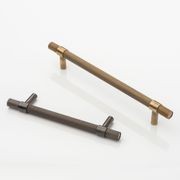 Joseph Giles Montgomery Knurled Solid Brass Cabinet Hardware gallery detail image