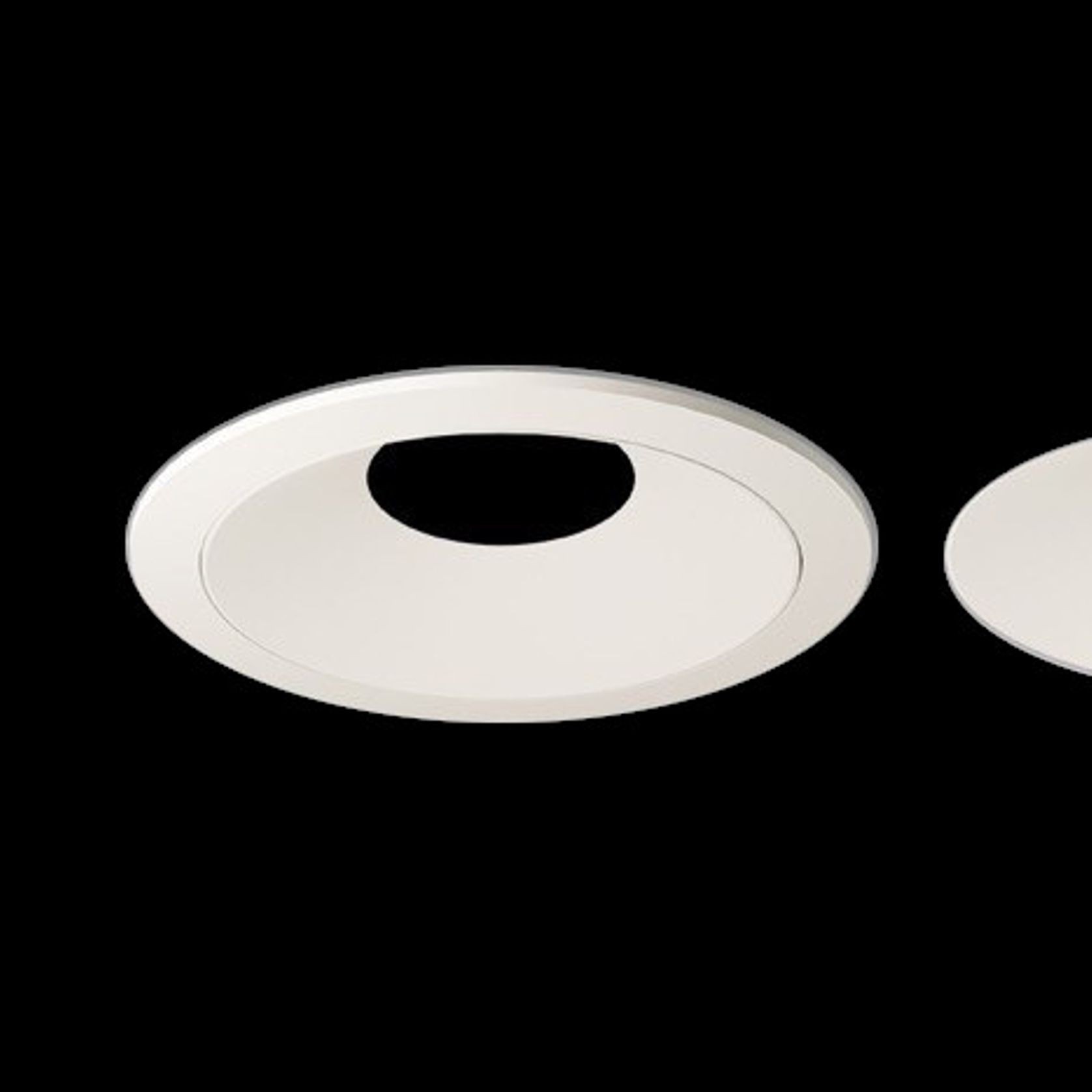 Moto-Venus Concave Round Recessed Ceiling Light gallery detail image