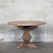 Mulhouse Round Elm Dining Table - 140cm gallery detail image