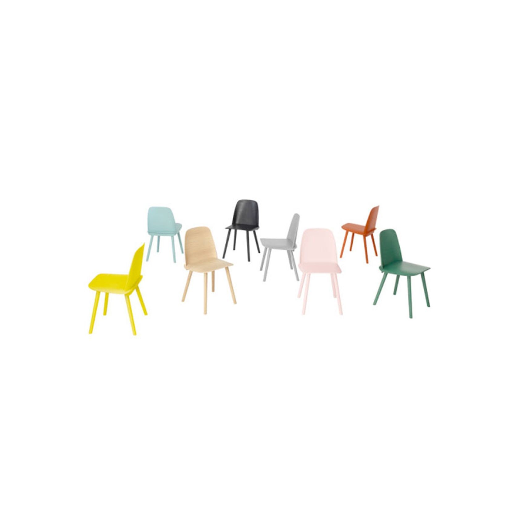 Nerd Timber Cafe Chair by Muuto gallery detail image