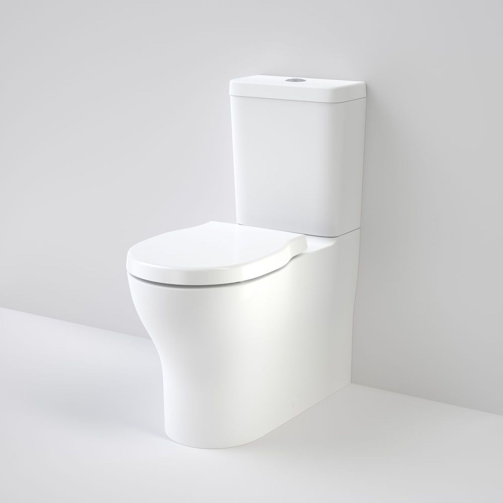 Opal Easy Height Cleanflush Wall Faced Close Coupled Suite with Double Flap Soft Close Seat gallery detail image