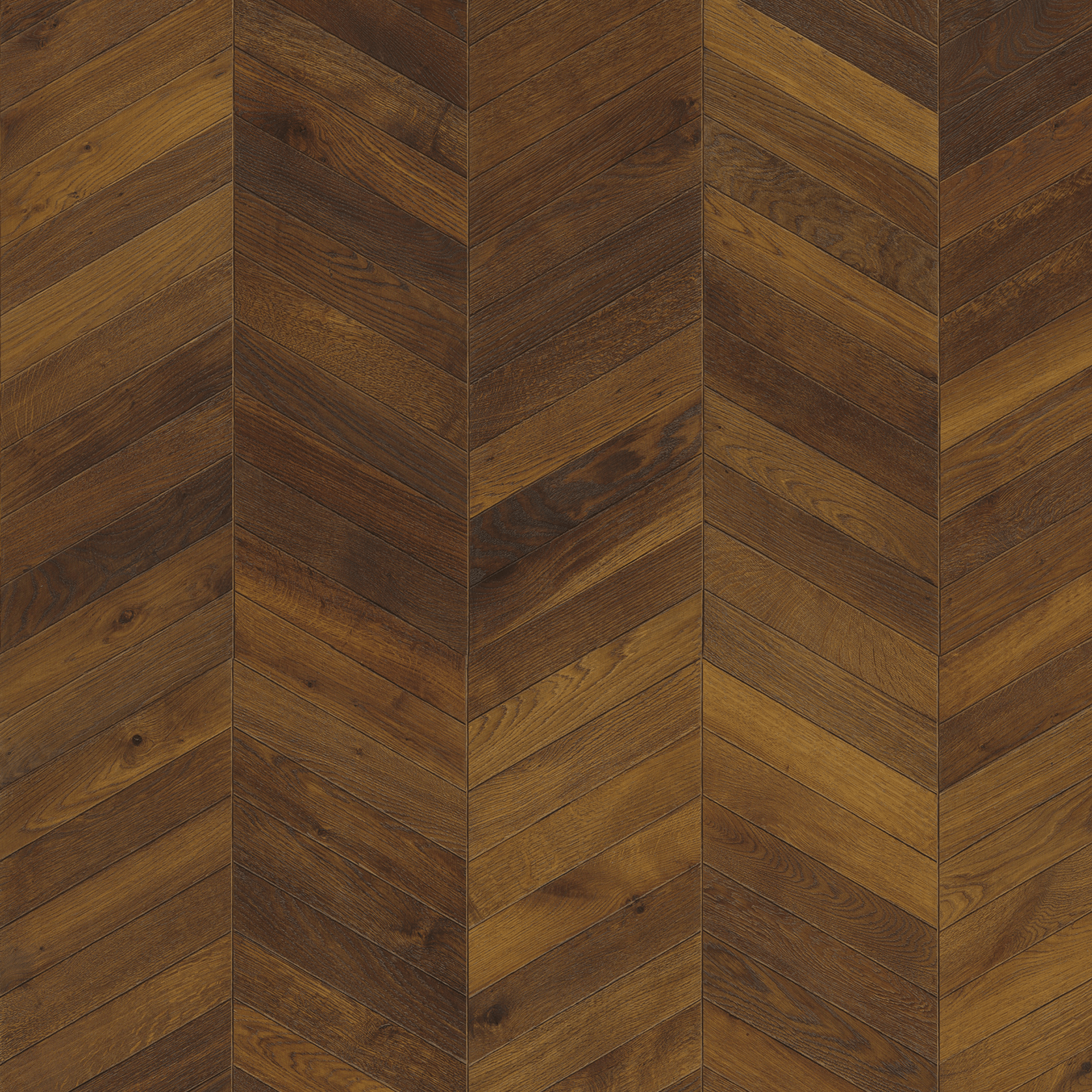 Oak Chevron Dark Brown Wood Flooring gallery detail image