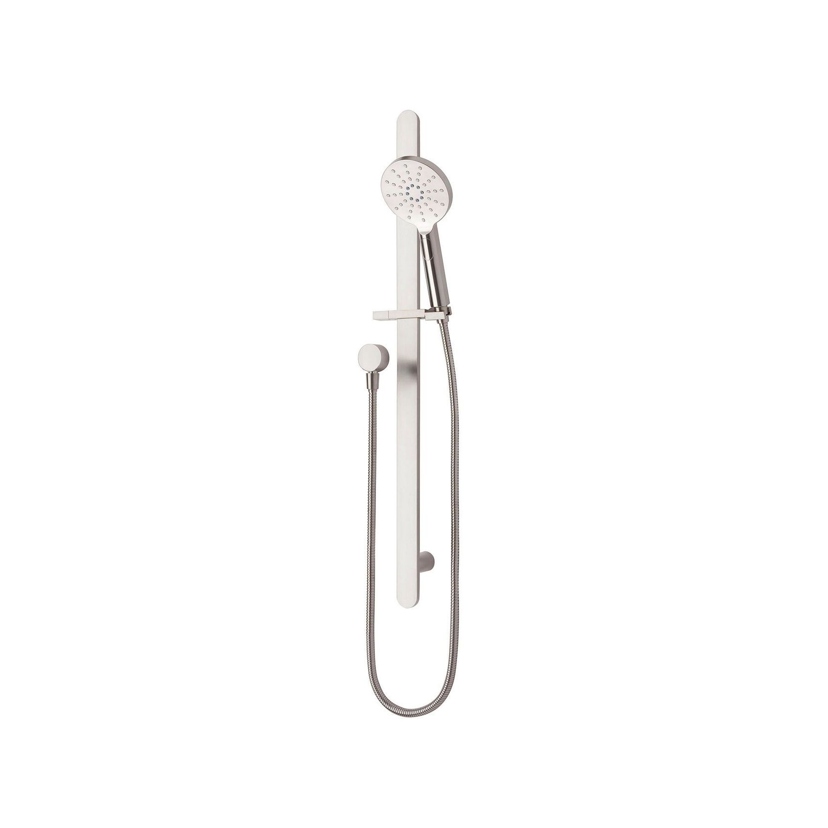 Olympia Brushed Nickel 3F Round Slide Shower VOP63RBN gallery detail image