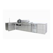 Grandfire Outdoor Kitchen Package with Single Fridge gallery detail image