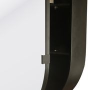 Code Oval Black Mirror Cabinet gallery detail image