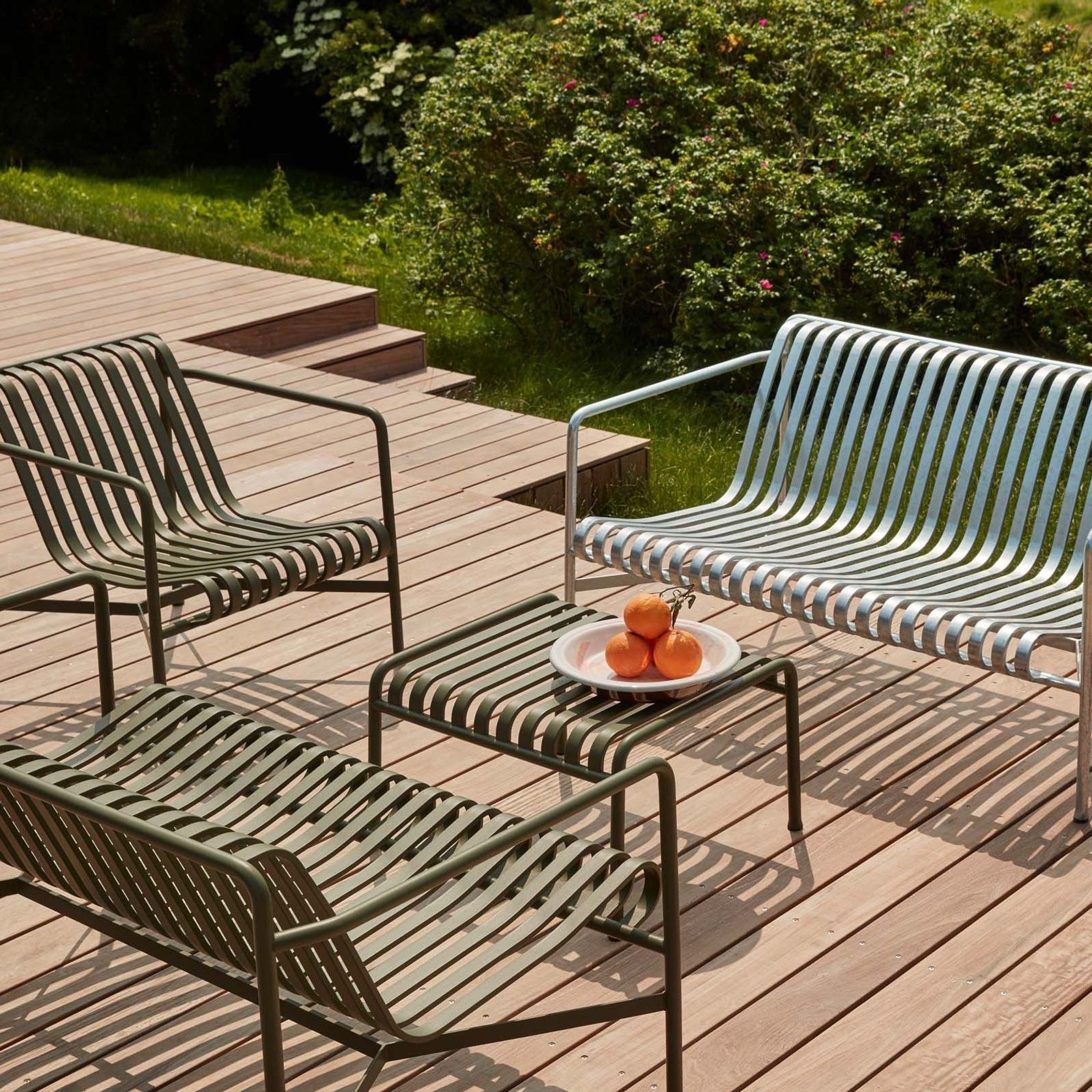 Palissade Lounge Outdoor Chair by HAY gallery detail image