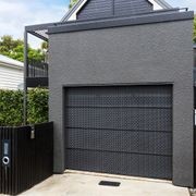Plexiglass Backed Laser Cut Garage Door gallery detail image