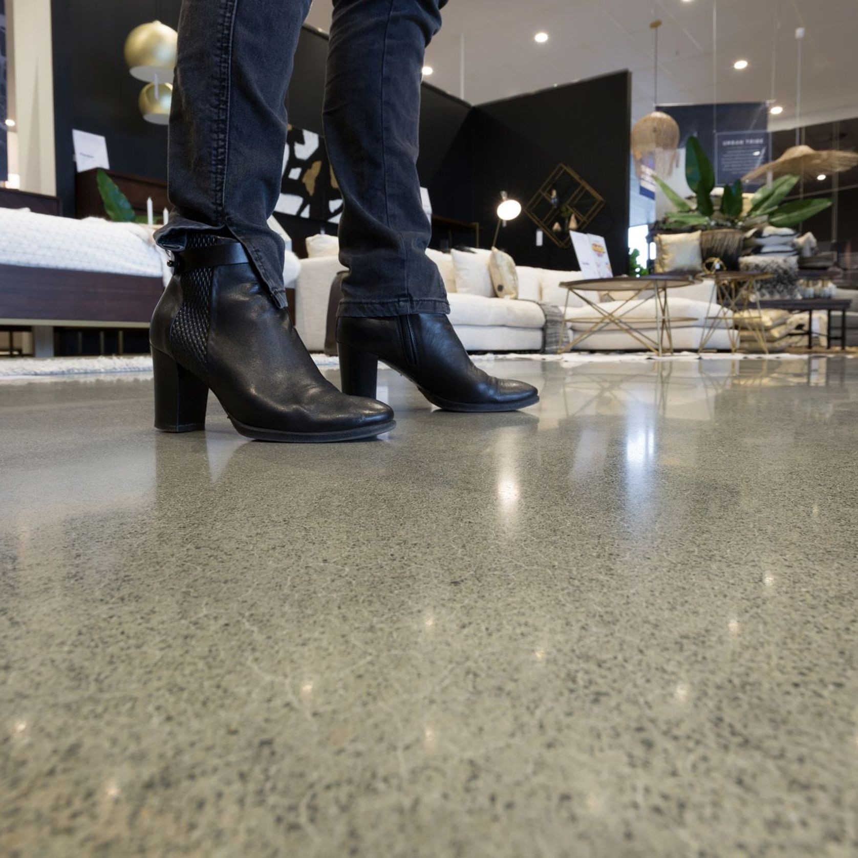 Standard Finish Polished Concrete Floors - Beach House Range gallery detail image