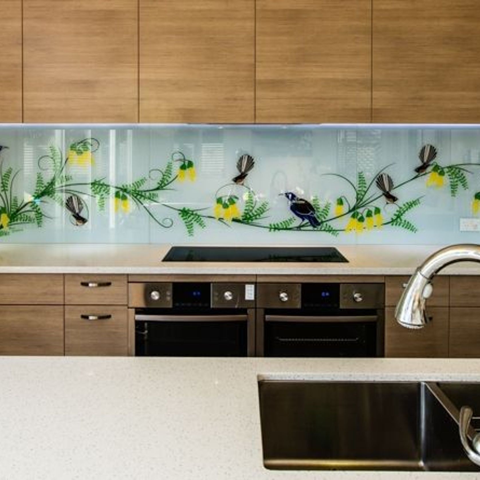 Printed Glass Splashback gallery detail image