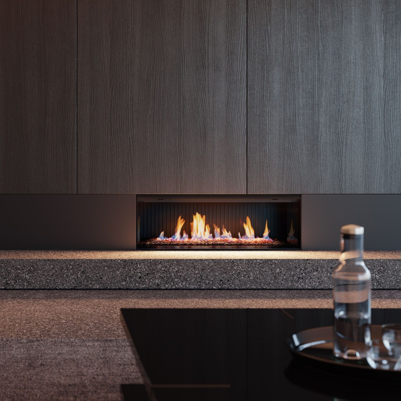 Rinnai Linear 1000 Gas Fireplace gallery detail image