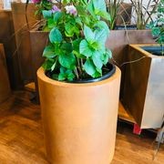 Round Corten Planter  gallery detail image