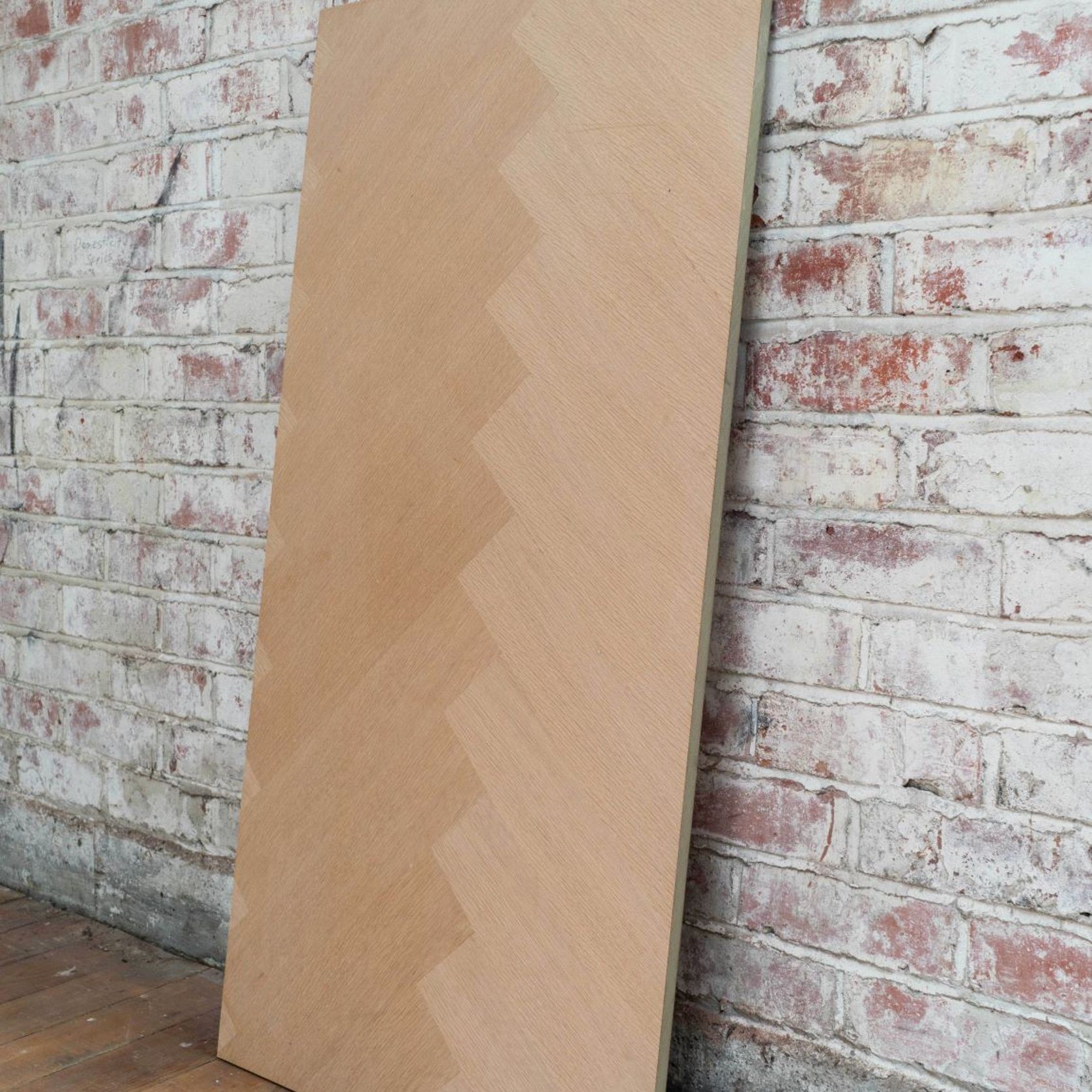 Rustica Herringbone Oak | Rustic Timber Veneer Panels gallery detail image